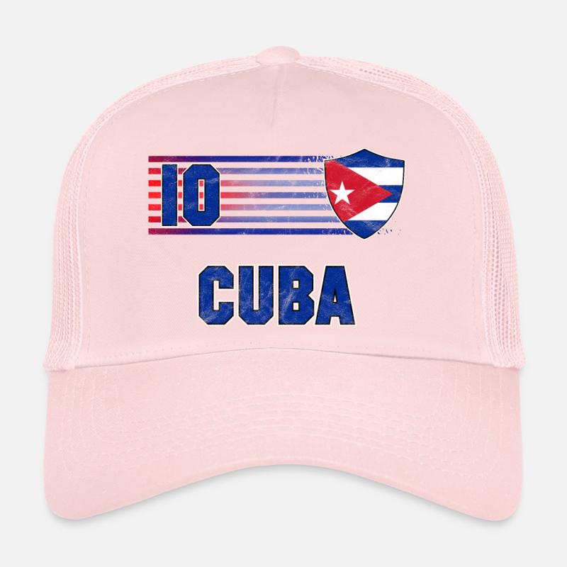 Cuba Soccer Team Trucker Cap
