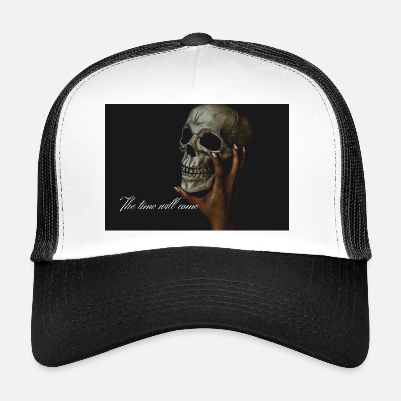 Crâne Casquette trucker 
