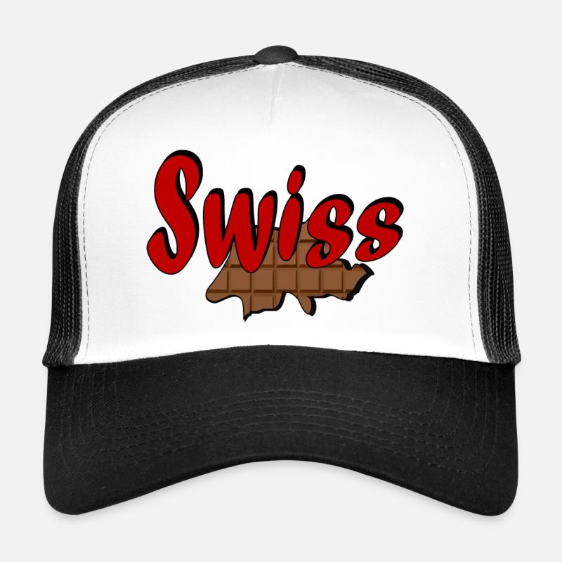 Swiss Chocolate Casquette trucker 