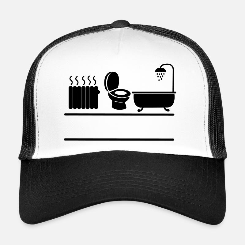 Chauffage sanitaire, baignoire et WC WC Casquette trucker 