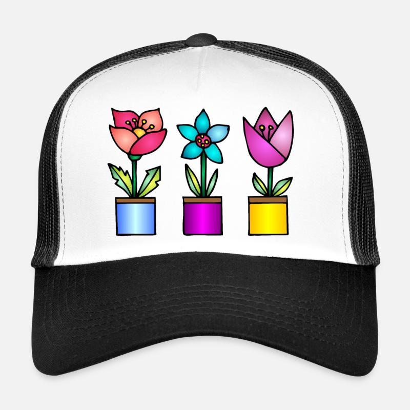 Flowers Trucker Cap