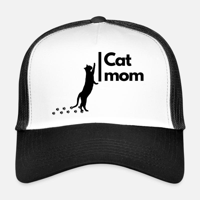 CAT mom cut Trucker Cap