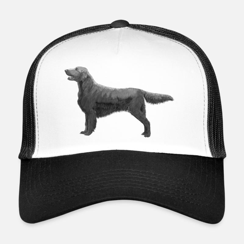 Flatcoated Retriever Trucker Cap