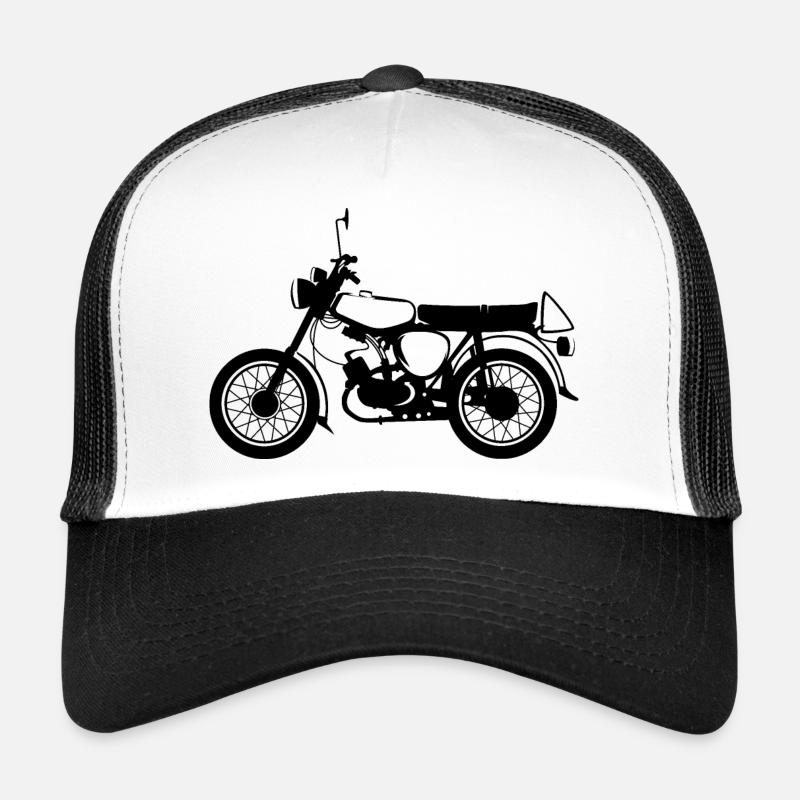 simme s50 cyclomoteur classique DDR Osten icône de symbole Casquette trucker 