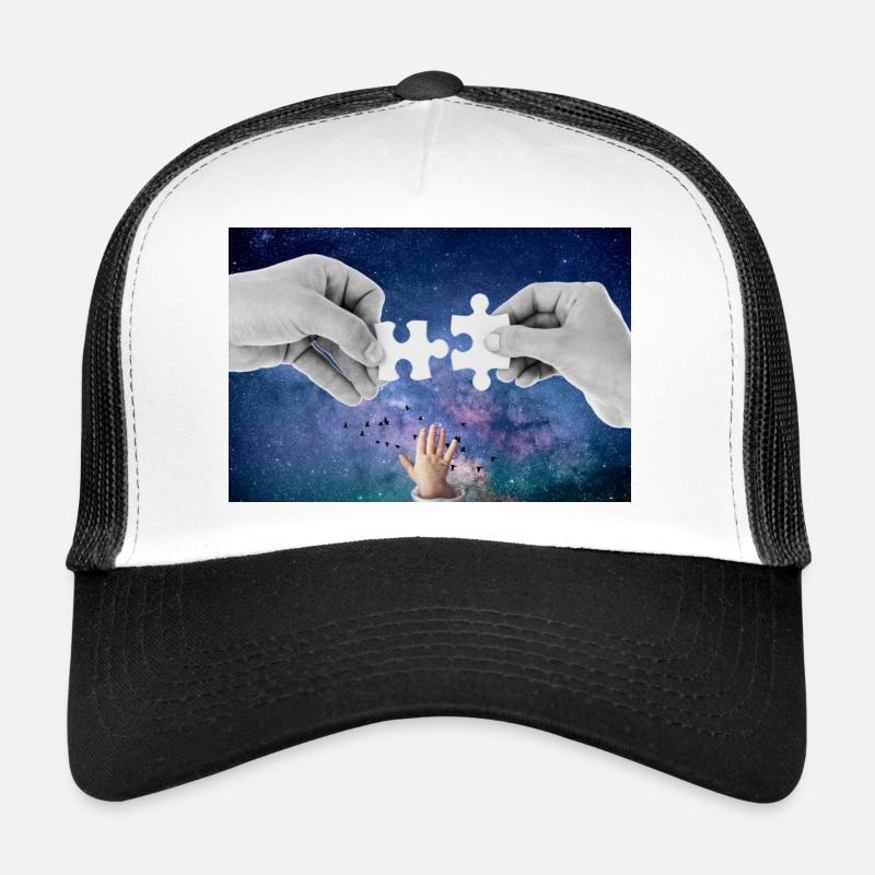 Puzzle. Casquette trucker 