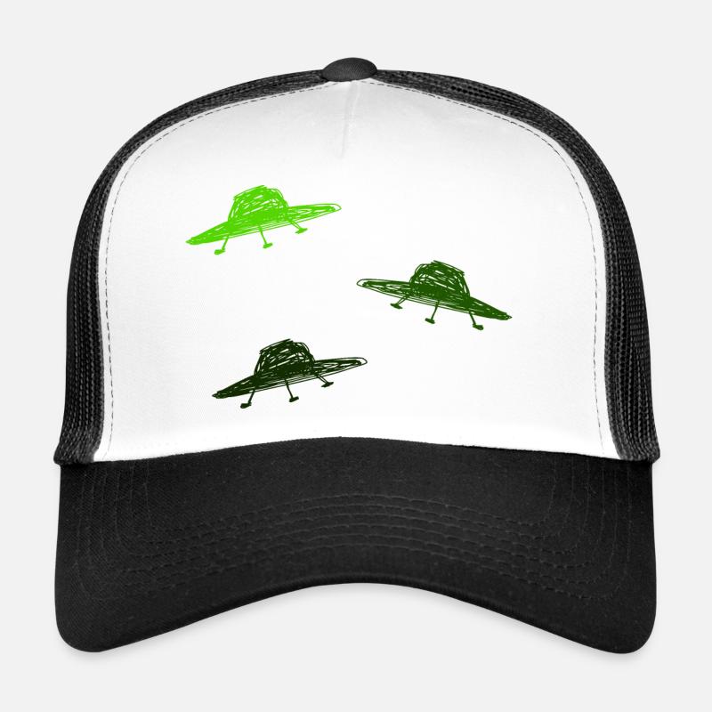 UFO spacecraft Trucker Cap