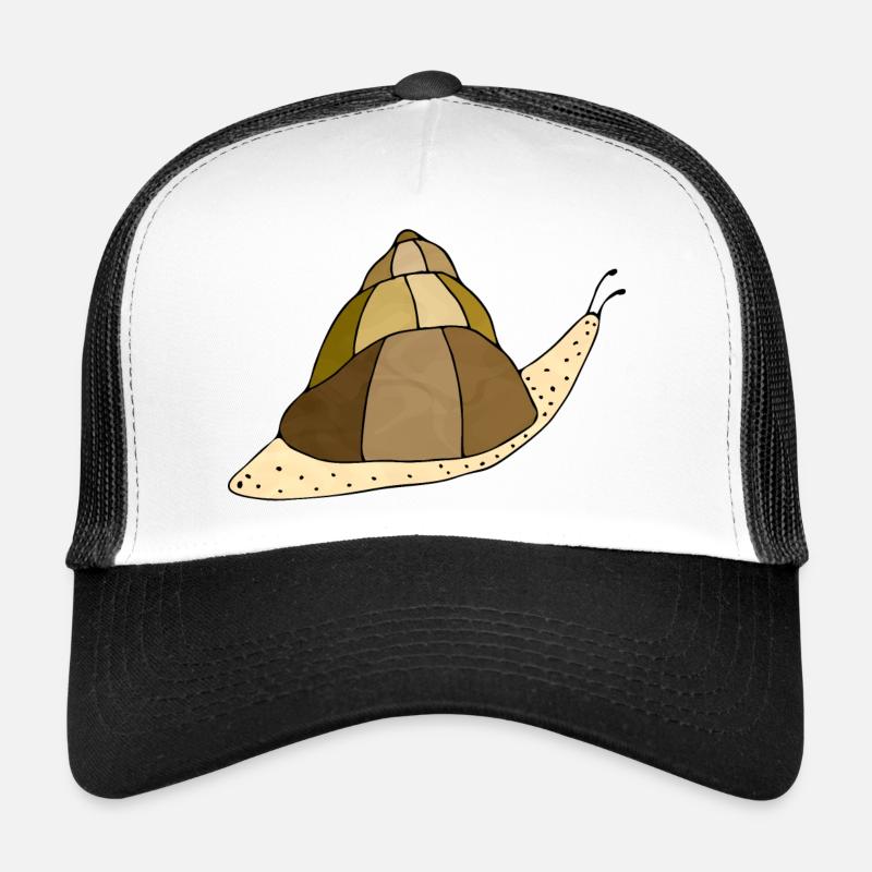 Escargot Casquette trucker 
