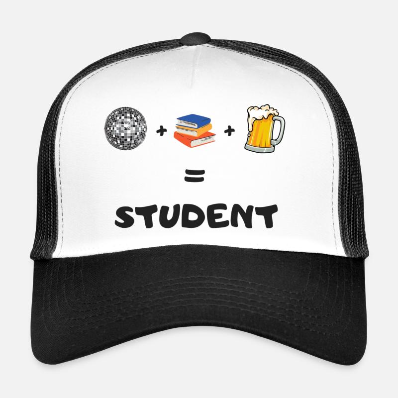 Studentenleben: Bier, Feiern, Bücher Trucker Cap