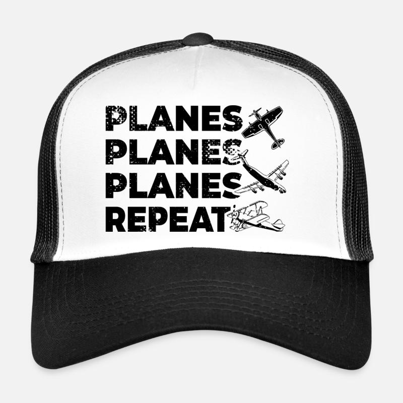 Sort de Planespotter Casquette trucker 