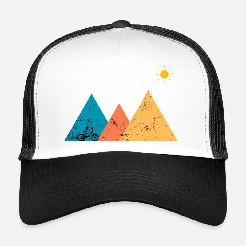 Mountain Biking Forms Trucker Cap