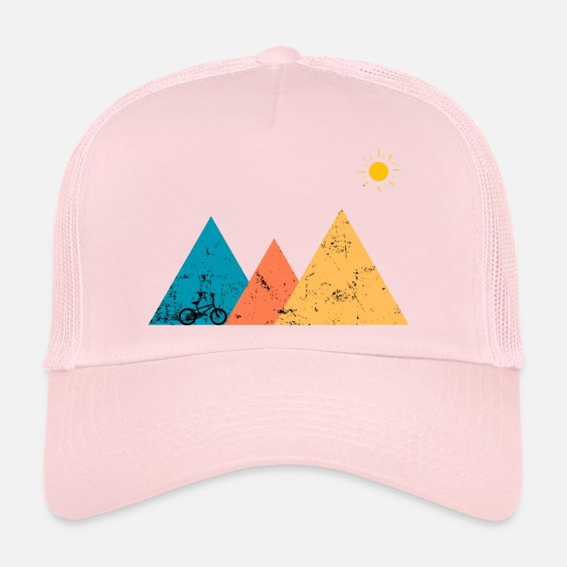 Mountain Biking Forms Trucker Cap
