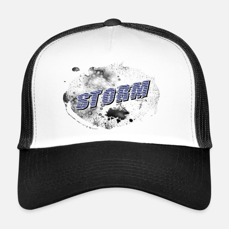 STORM Sturm mit Hintergrund Trucker Cap