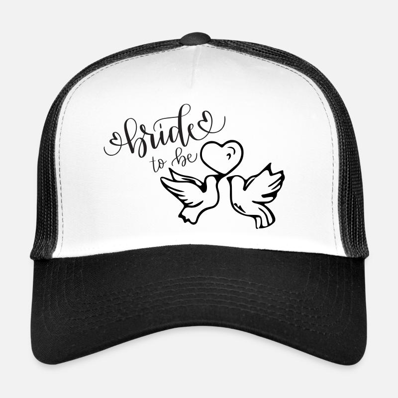 Bride to be! - Bachelorette party bachelor party - Trucker Cap - white/black