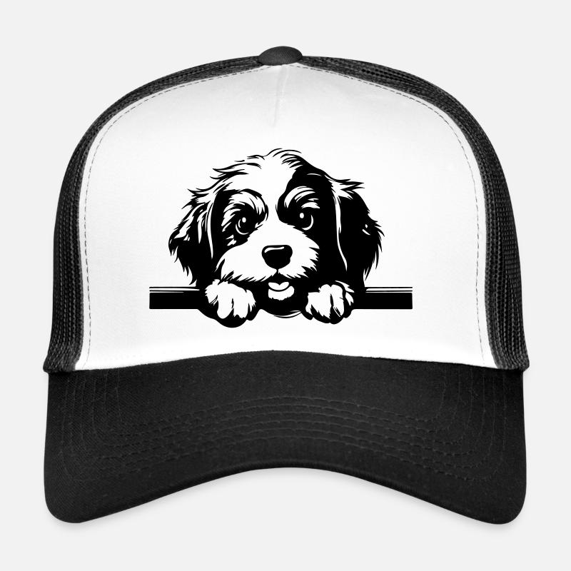 Havaneser - Trucker Cap - Weiß/Schwarz