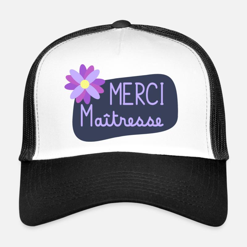 MAÎTRESSE. MAITRE. MERCI. MERCI MAÎTRESSE Casquette trucker 
