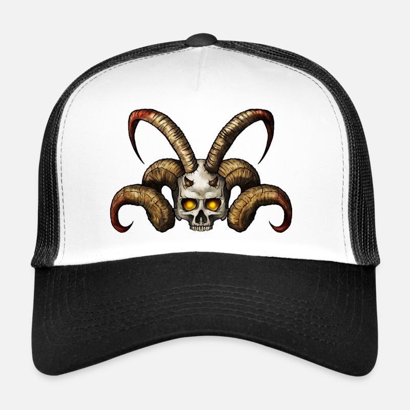 Crâne du diable 2 Casquette trucker 