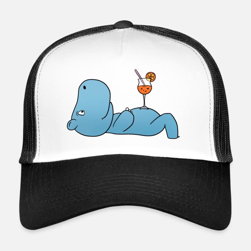Hippo Cocktail Trucker Cap