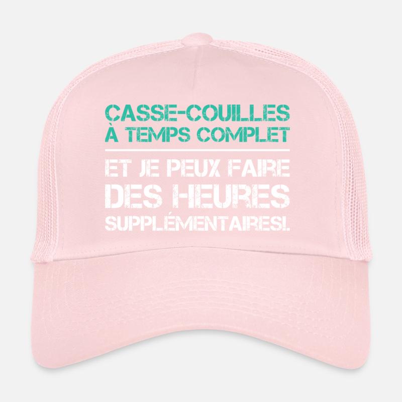 Casse-couilles à temps complet Casquette trucker 