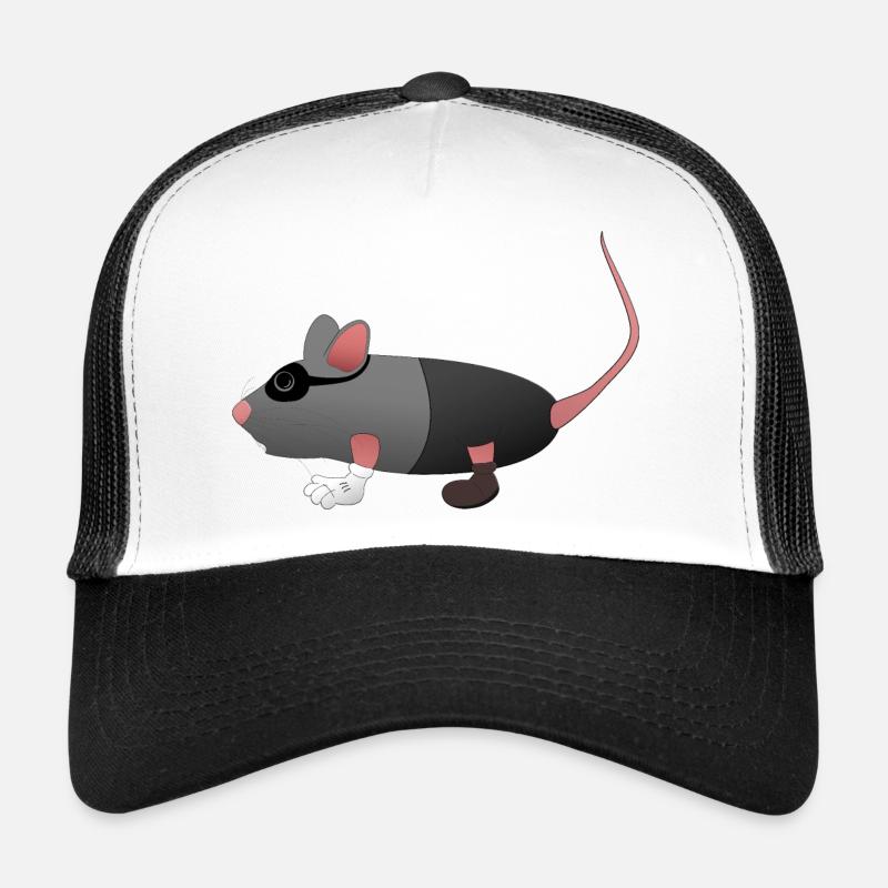 Souris escroc en action Casquette trucker 