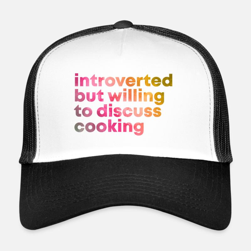 cuisine - Casquette trucker  - blanc/noir