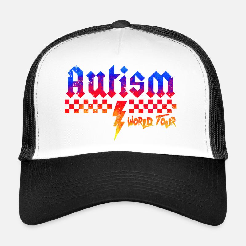 Sensibilisation à l’autisme différent différent mieux Casquette trucker 