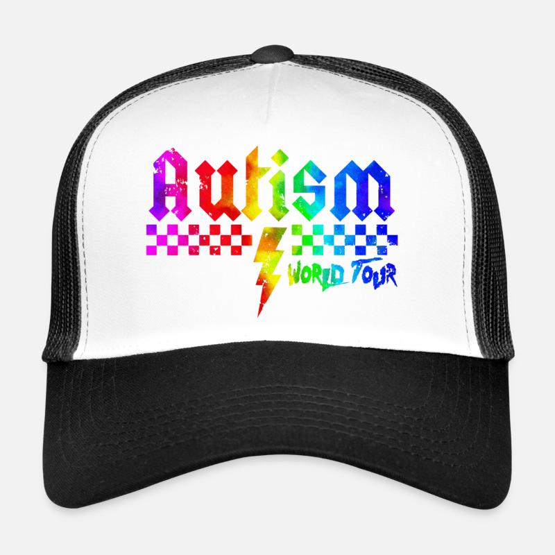 Sensibilisation à l’autisme différent différent mieux Casquette trucker 