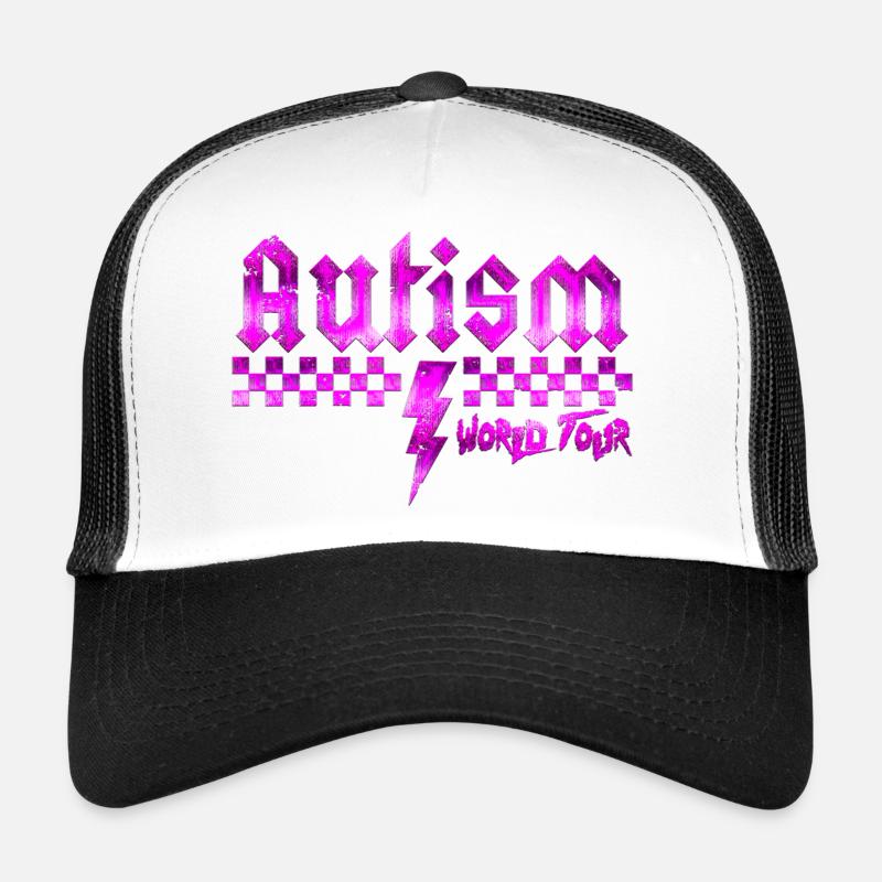 Sensibilisation à l’autisme différent différent mieux Casquette trucker 