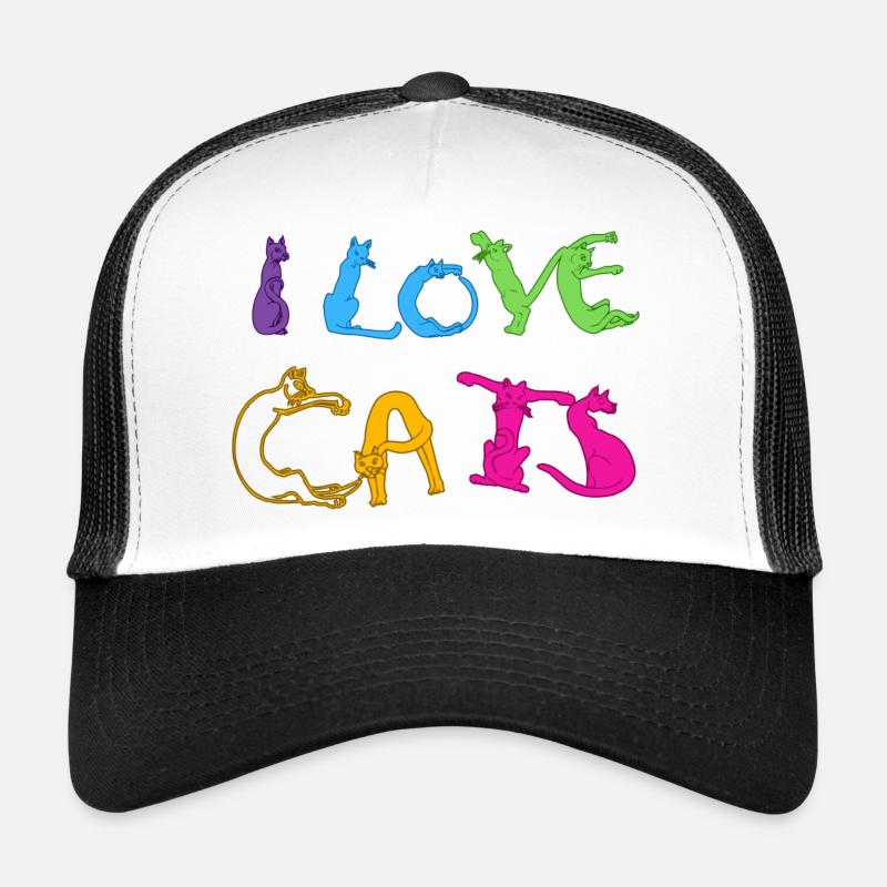 Ich liebe Katzen Trucker Cap
