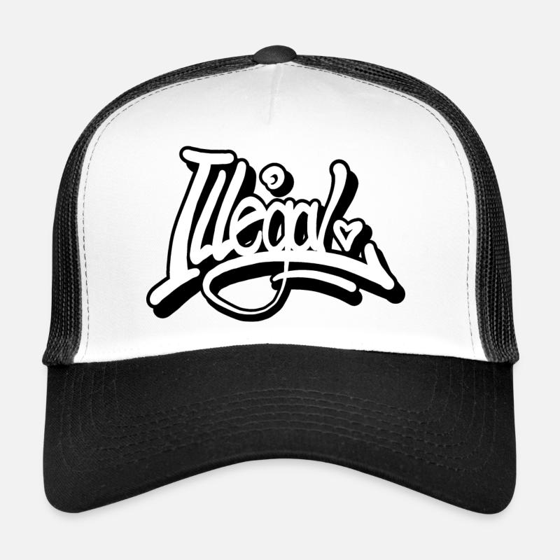 Illegal Tag Trucker Cap