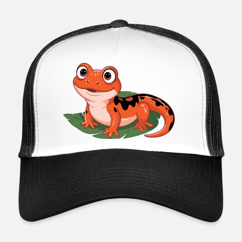 Feuriger Blattsalamander Trucker Cap