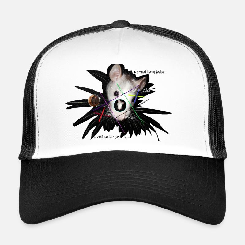 Rat Tic Tac Toe Normal-Boring Casquette trucker 