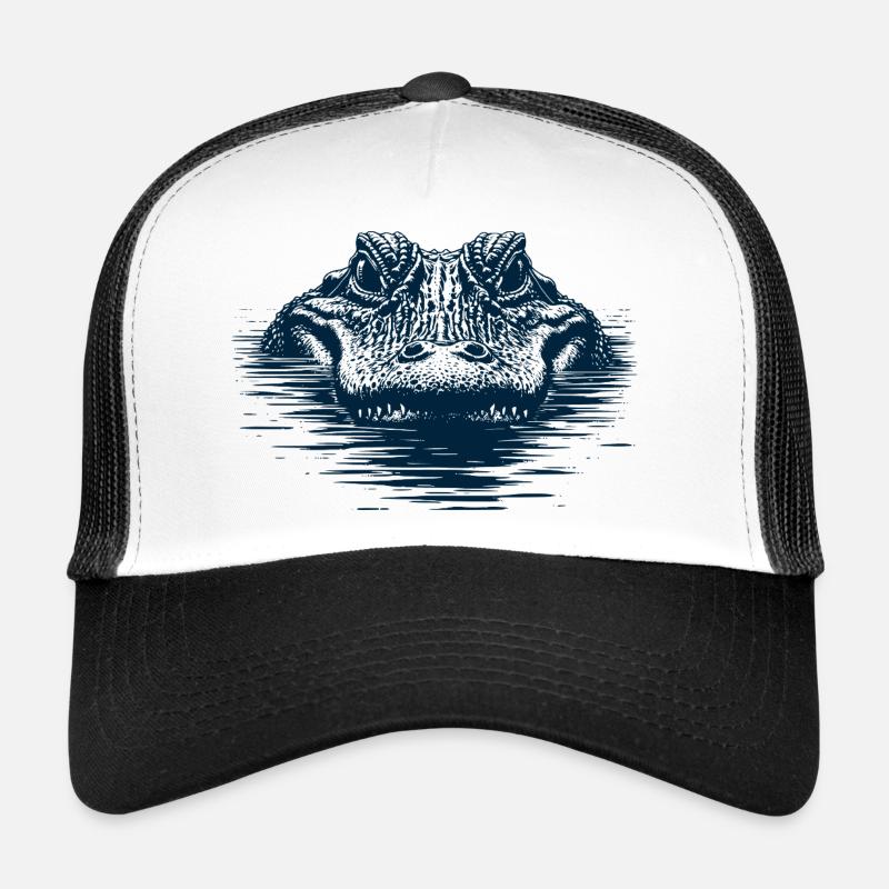 Tête d’alligator Casquette trucker 