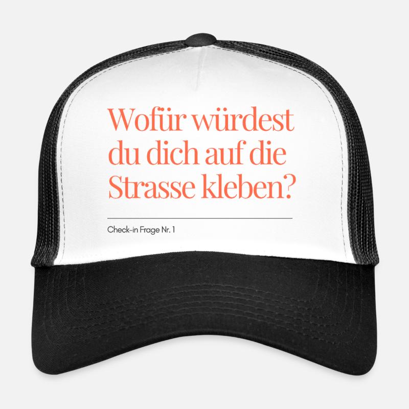 Question n° 1 Casquette trucker 