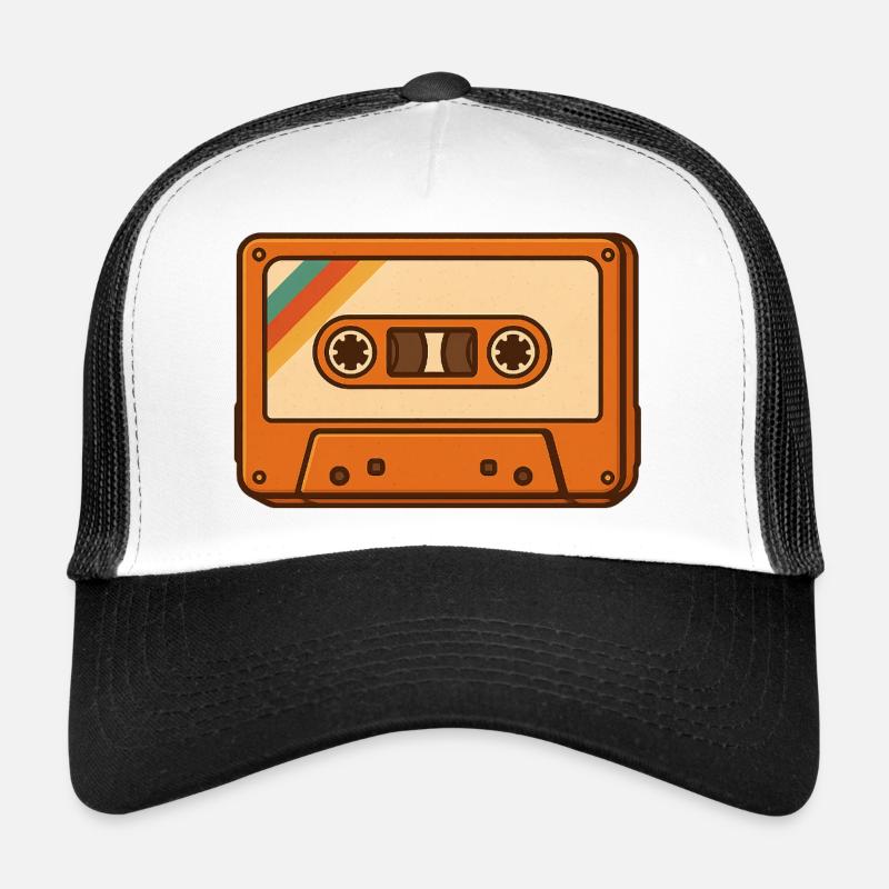 Cassette rétro Casquette trucker 