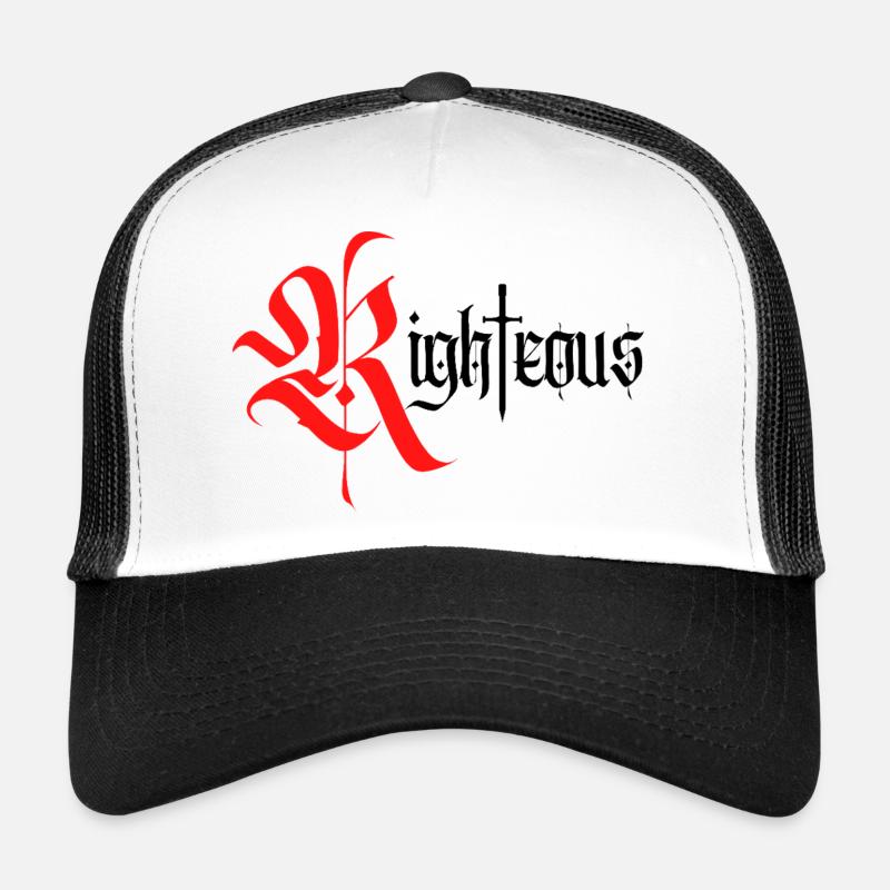 Conception gothique vertueuse avec épée Casquette trucker 
