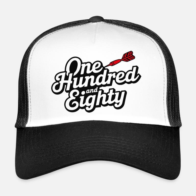 Fléchettes cent quatre-vingts Casquette trucker 