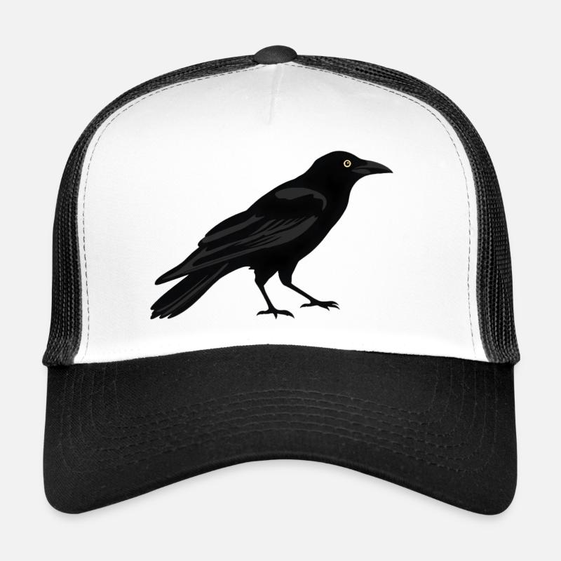 Rabe - Trucker Cap - Weiß/Schwarz