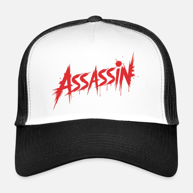 Assassin - Conception de sang tueur Casquette trucker 