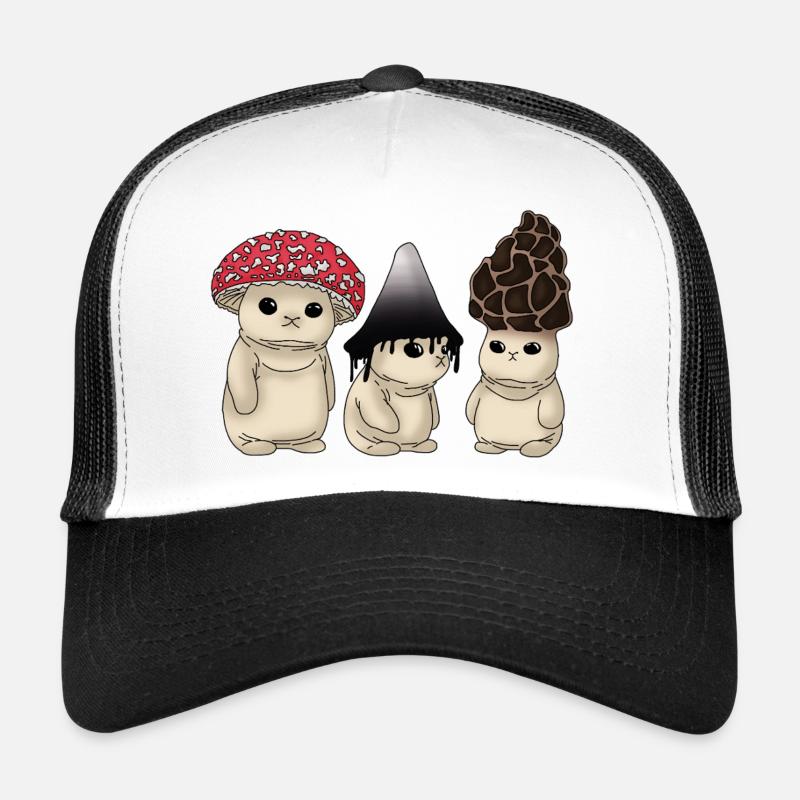 Pilz - Trucker Cap - Weiß/Schwarz