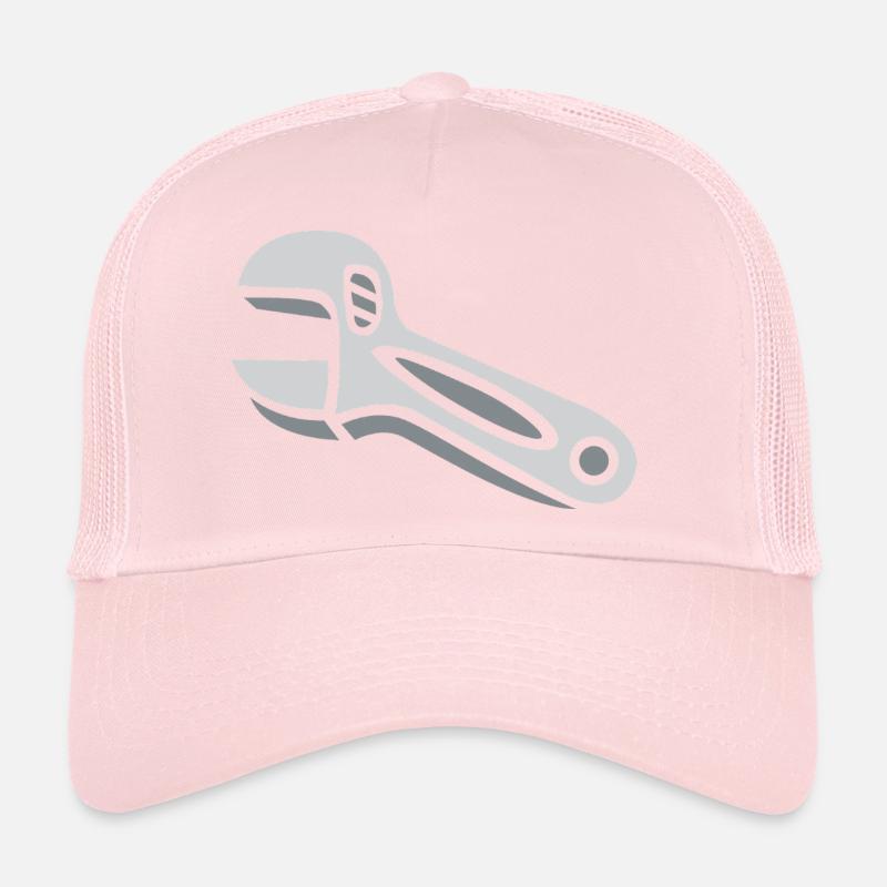Illustration d’outil de clé de bande dessinée Casquette trucker 