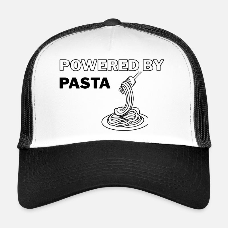 powered by pasta Trucker Cap