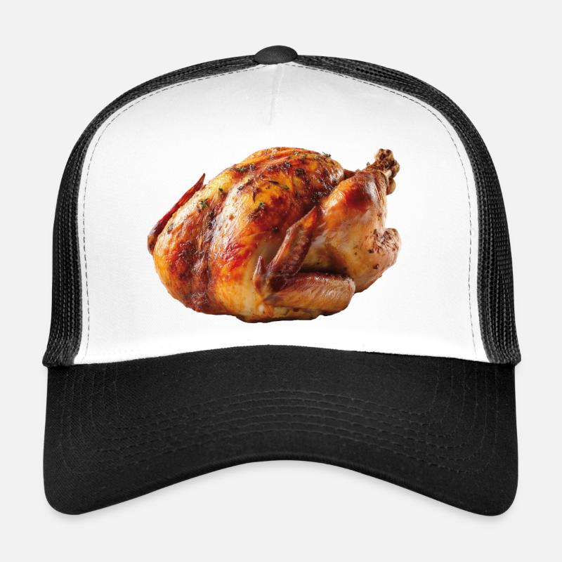 Poulet de dinde Poulet rôti Poulet Poulet Casquette trucker 