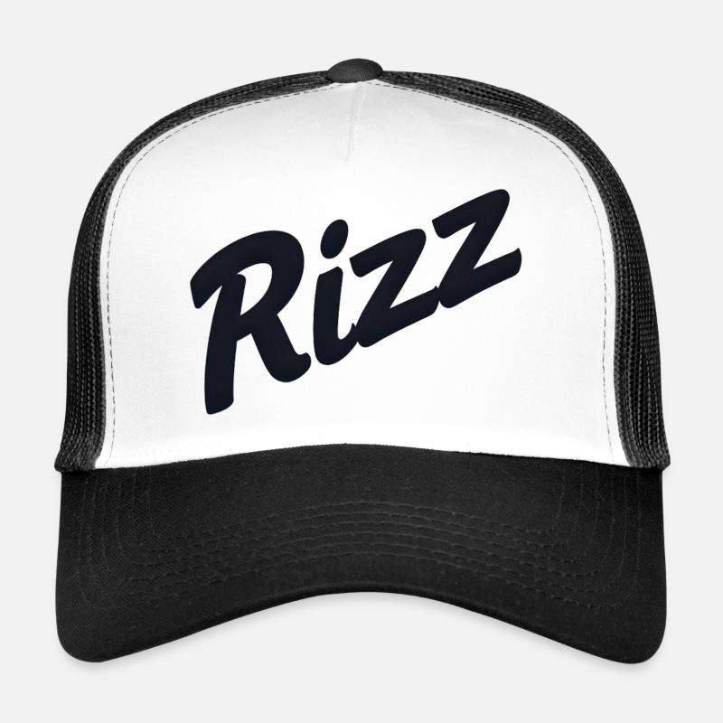 Rizz Neon Script Trucker Cap