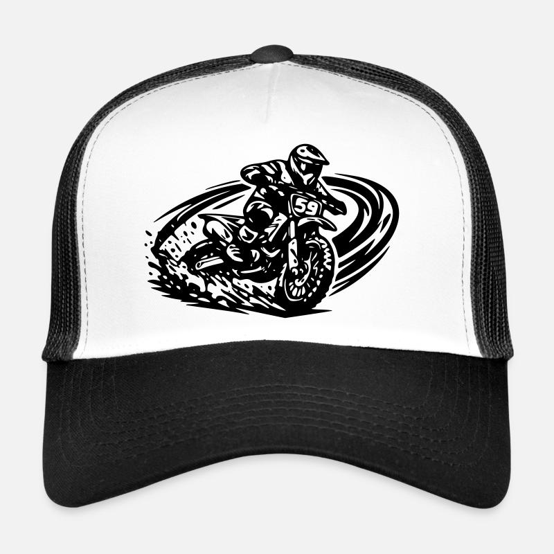 Moto cross 59 Casquette trucker 