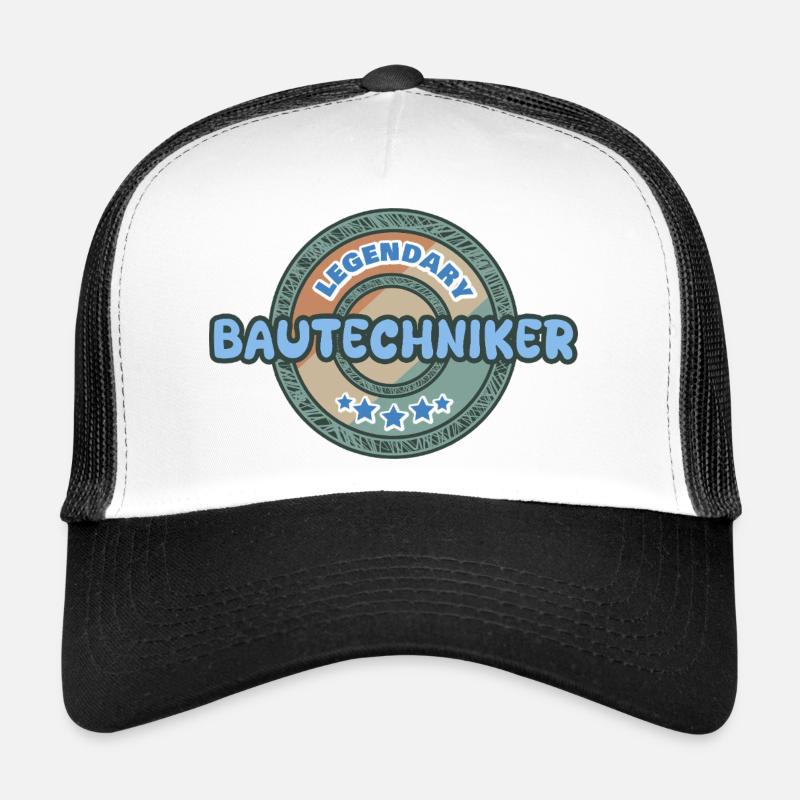 Geschenkidee Bautechniker Trucker Cap