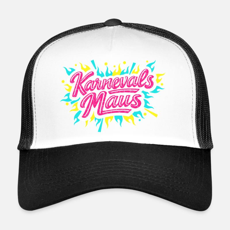 Carnival Mouse Funny Cute Party Gift Trucker Cap