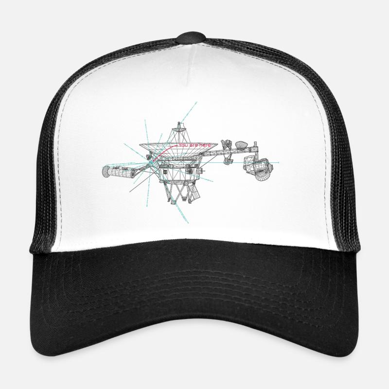 Voyager Pulsar Map Golden Record Space Probe Trucker Cap