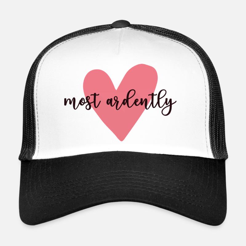 Pride And Prejudice Mr. Darcy - Most Ardently V Trucker Cap