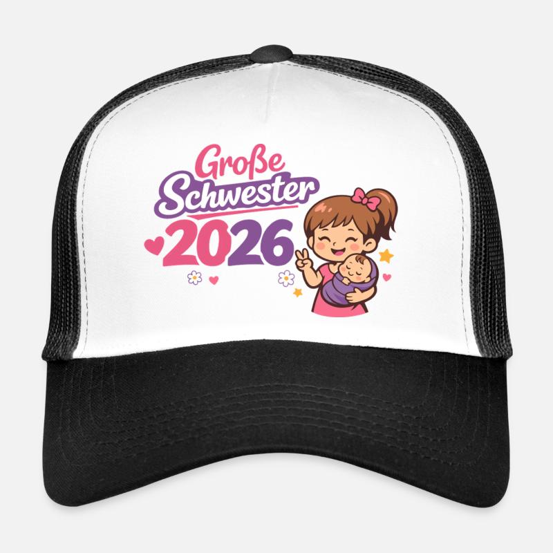 Grande Sœur 2026 Fin de l’enfant unique Casquette trucker 