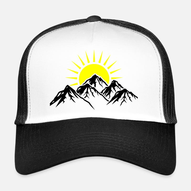 Berge Sonne Natur Trucker Cap